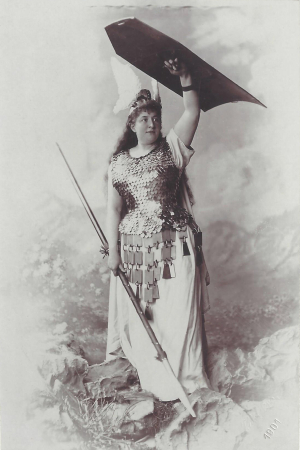 Pélagie Greeff-Andriessen als Brünnhilde