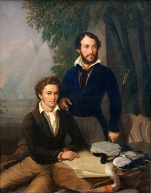 Eduard Rüppell und Michael Hey