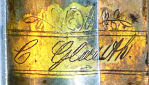 Klingensignatur von Carl Glauth