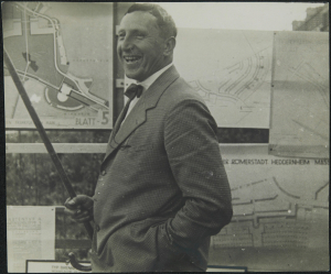 Ernst May erklärt das Niddatalprojekt