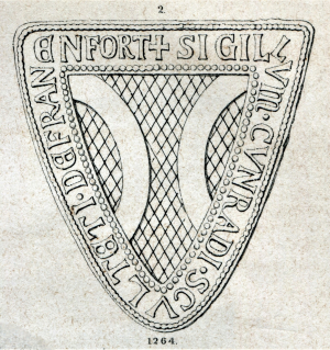 Siegel des Schultheißen Konrad von Sachsenhausen